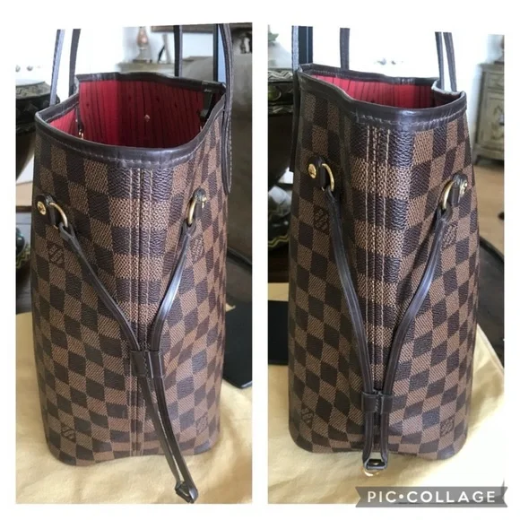 Gorgeous Louis Vuitton Neverfull MM Damier Ebene - Picture 5 of 17